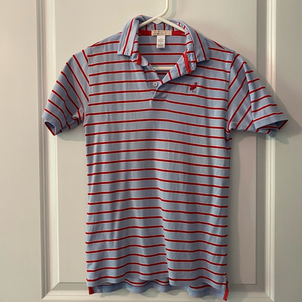 TBBC boys polo sz 14